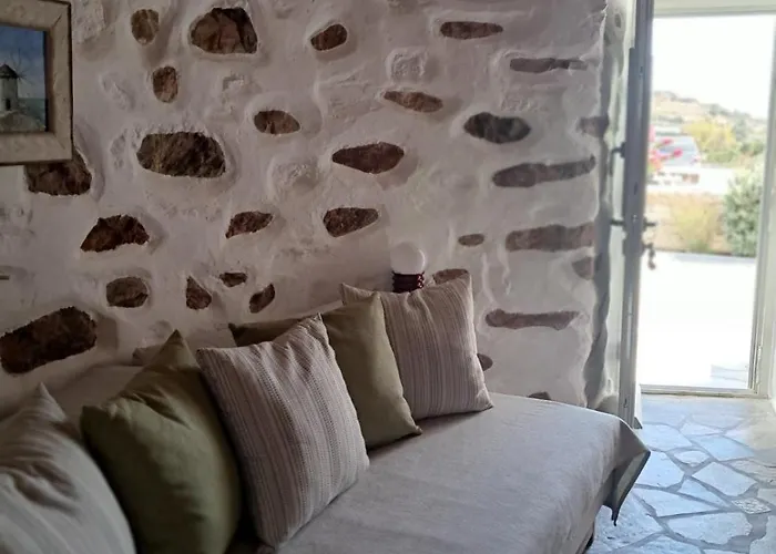 Semesterbostad Paros Traditional Windmill In Lefkes Lefkes (Paros)