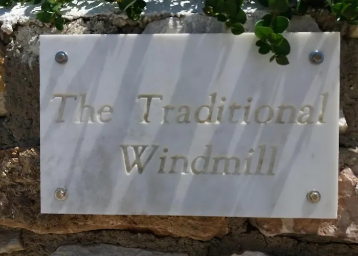 Paros Traditional Windmill In Lefkes Lefkes (Paros)