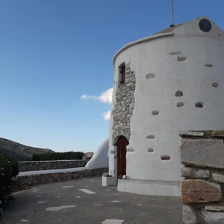 度假居 Paros Traditional Windmill In Lefkes 雷夫克斯