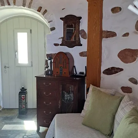 Paros Traditional Windmill In Lefkes * Lefkes (Paros)