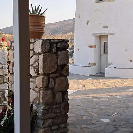 Paros Traditional Windmill In Lefkes * Lefkes (Paros)