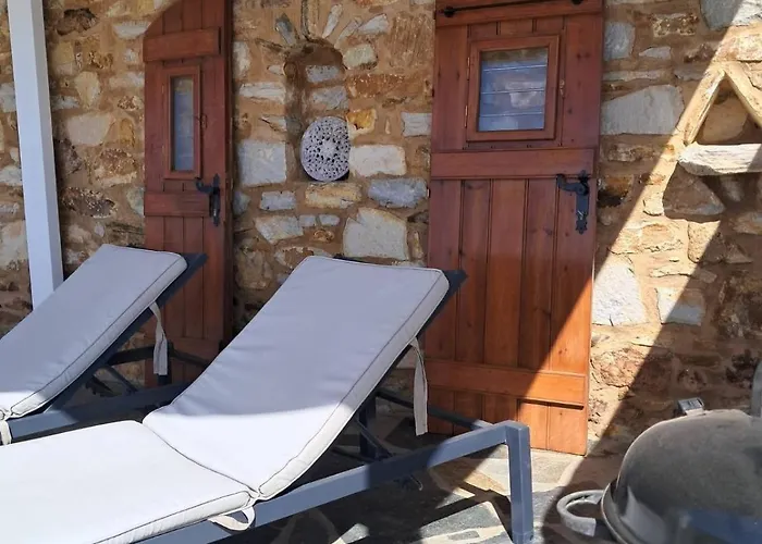 Paros Traditional Windmill In Lefkes Hébergement de vacances