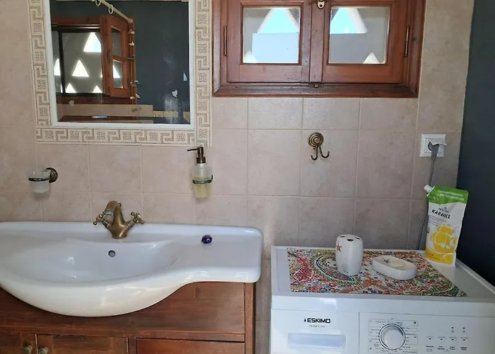 度假居 Paros Traditional Windmill In Lefkes