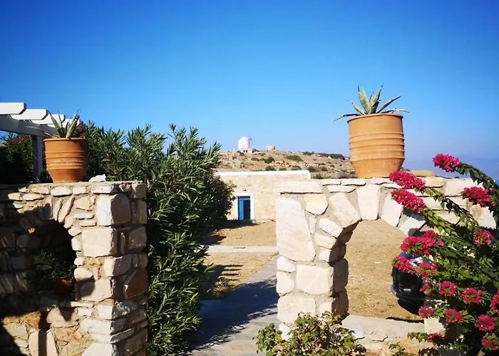Paros Traditional Windmill In Lefkes