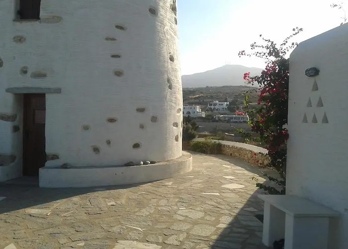 Paros Traditional Windmill In Lefkes * 雷夫克斯