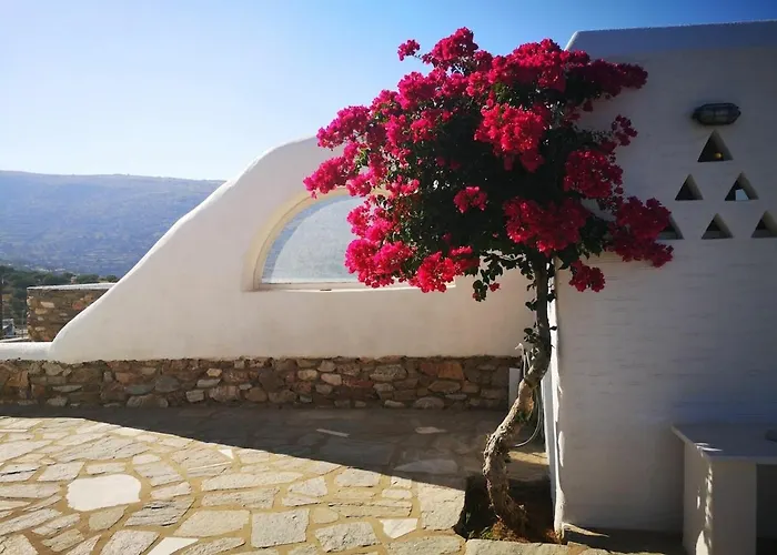 Paros Traditional Windmill In Lefkes 雷夫克斯