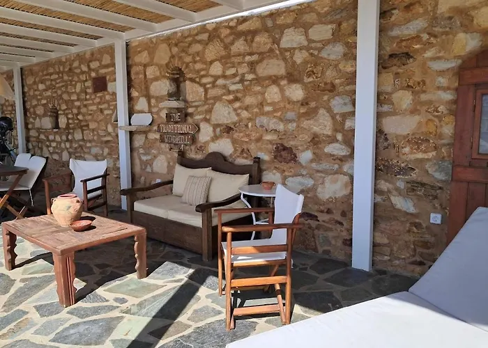 度假居 Paros Traditional Windmill In Lefkes *