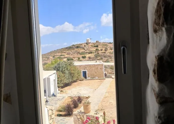 度假居 Paros Traditional Windmill In Lefkes *